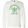 thumbnail image 3 of Inktastic Traumatic Brain Injury TBI Butterfly 6.1 Long Sleeve T-Shirt, 3 of 5