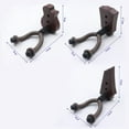 thumbnail image 3 of Universal Guitar Wall Mount Hanger Hook, Adjustable Rotating Swivel Rack for Acoustic Electric Bass Ukulele Violin, Safe Instrument Display Stand, 3 of 8