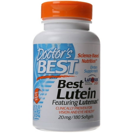Doctor's Best Lutein, 180 CT (Doctor's Best Lutein With Floraglo)
