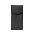 thumbnail image 1 of Estuche para anteojos ili New York con doble solapa de cuero negro, 1 of 5