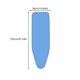 thumbnail image 3 of 47x15 Inches Ironing Board Cover And Pads Standard Size Replacement Iron Board Cover For Home Laundry Room, 3 of 7