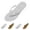 Silver, variant on longantii Flip Flops for Women Sandals Beach Thong Sandals for Women Dressy Summer Fancy Style Flip Flops Rhinestone Open Toe Slippers Bling-Bling Flat Slides White