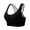 Black##1, variant on Jsaierl Womens Sports Bras Wireless Yoga Workout T-shirt Bra Cotton Comfy Bralettes Stretch High Support Sports Bras