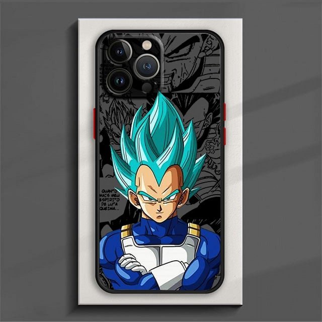 Anime D-Dragon Ball Phone Case For iPhone 15 14 13 12 11 Pro Max mini XS XR X 8 Plus SE Frosted Translucent Cover LZ