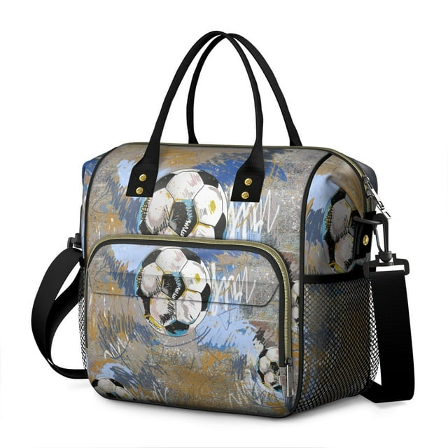 Lunch Cooler for Athletic Lifestyles – Dual Compartment Waterproof Tote for Daily Training or Commuting