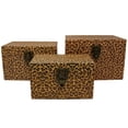 thumbnail image 4 of Leopard Print Chest Paperboard Boxes (Set of 3), Leopard Print Party Gifts, Leopard Print Party Favors, Leopard Print Room Decorations, Birthday Parties, Christmas Gifts, Kids Christmas Gifts, Leopard, 4 of 8