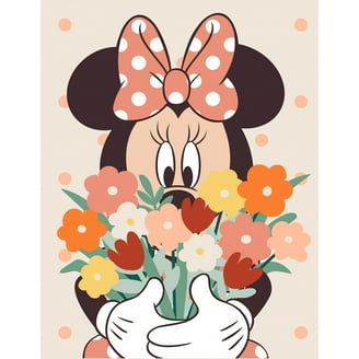 DIAMOND ART CLUB Stitch's Juggling Act Diamond Painting Kit - 9x10 Inch Round Drill Canvas, DIY Craft For Adults & Beginners