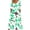 ☪022-Green, variant on Nuoqisi Women Summer Floral Print Casual Short Sleeved V-neck Back Zipper Side Pocket Jumpsuit Pants