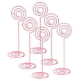 thumbnail image 1 of Abbracc 6 Pcs Porte-Cartes Porte-Numéro de Table Porte-Photo Filaire, 1 of 9