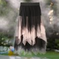 thumbnail image 2 of Midi Skirts for Women Long Petticoat Tutu Skirt A Line Wedding Dress Style with Sheer Mesh Pink M, 2 of 6