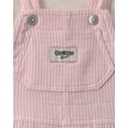 thumbnail image 4 of Oshkosh B'gosh Baby Girl Overall and Top Outfit Set, 2-Piece, Sizes 3 - 24 Months, 4 of 7