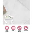 thumbnail image 6 of Sage Green Leaves Kitchen Dish Towels for Drying Dishes Set of 2, Summer Botanical Farmhouse Leaf Watercolor Waffle Weave Microfiber Hand Tea Bathroom Towels Quick Dry & Absorbent Towel 15.7x23.6, 6 of 7