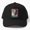 Black, variant on Gandhi Baseball Hat, Historical Figure Portrait Graphic Design, Classic Everyday Statement Cap