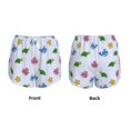 thumbnail image 4 of Disketp Sea Turtle Whale Print Women's Shorts Workout Shorts for Athletic Gym Running Shorts with Phone Pockets X-Large, 4 of 8