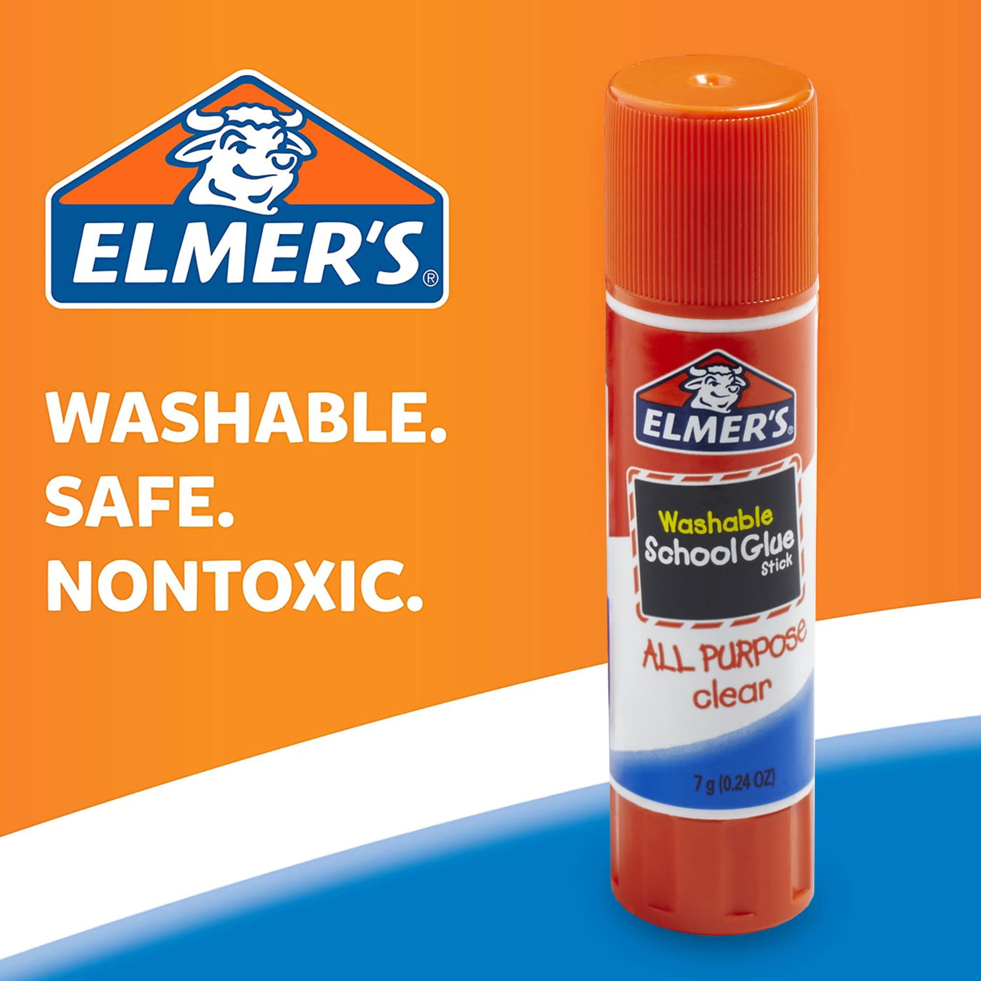 Elmer's All Purpose School Glue Sticks, Washable, 7 Gram, 60 Count