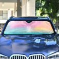 thumbnail image 4 of Iauyy Foldable Windshield Sun Shade for Cars, Interior Sun Protection for car UV Protection for Sedan/SUV/Truck, (S/M/L) Rainbow-colored and Shining, 4 of 8