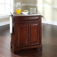 thumbnail image 2 of Crosley Furniture LaFayette Wood Portable Kitchen Island in Mahogany, 2 of 7