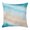 Beige, Blue, variant on Throw Pillow Covers, Blue Coastal Decorative Throw Pillow Covers 20x20 Inch, Beach Nautical Seaside Ocean Beige Square Linen Pillow Cases for Couch/Living Room/Sofa