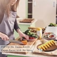 thumbnail image 4 of Taco Holder, Easy To Use Glossy  Stainless Steel  Taco Stand Fine Workmanship  For Picnics, 4 of 8