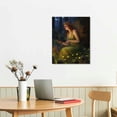 thumbnail image 3 of JEUXUS HB Art Design Midsummer Eve 1908  Print Little Fairies in Forest Canvas Wall Art Print Romanticism Famous Oil Painting Fine Art Living Room Home Decor Ready to Hang, 3 of 4