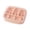 Pink, variant on Silicone Popsicle Molds with Lid, 3 Cavity Cartoon Bear Shaped Ice Pop Maker, BPA-Free Reusable Easy Release Mold for Summer Party