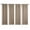 KhakiLinen, variant on Linen Look,100% Blackout Curtain,For Living Room Bedroom,4 Panels Thermal Insulated Curtain