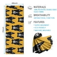thumbnail image 2 of Boston Terrier Hot Yoga Mat Towel Non Slip for Hot Yoga - Quick-Drying Yoga Mat Cover with 4 Corner Pockets with Travel Bag - Hot Yoga Towel Non Slip Grip Moisture Wicking Sweat 70"x26", 2 of 6