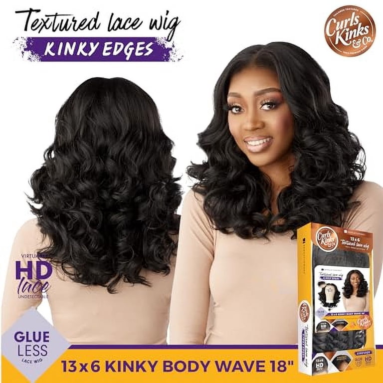 Sensationnel Curls kinksandco kinkyedges wig - kinky body 