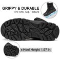 thumbnail image 5 of Ecetana Men's Snow Boots Faux Fur Warm Snow Boots Lightweight Anti-slip Waterproof Winter Boots, 5 of 6