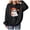 Black, variant on Staki Girls Halloween Sweatshirt Long Sleeve Pullover Hoodies Cute Hoodie Fall Winter Trendy Clothes for Girl(Black,11-12Years)