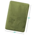 thumbnail image 1 of 1 Large Clara Clark Bath Mat Bathroom Rug - Absorbent Memory Foam Bath Rugs - Non-Slip, Thick, Cozy Velvet Feel Microfiber Bathrug, Plush Shower, Toilet- Floor Bathmats Carpet - Sage - 20"x32", 1 of 6