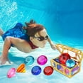 thumbnail image 5 of Extra Large Diving Gems for Pool, Acrylic Diamond Gems Jewels Pirate Treasure Chest Hunt Party Favors,Oversized Diamonds Acrylic Gems Pirate Treasures,Swimming Pool Toys, 5 of 6