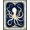 Navy Blue, Pattern 17, variant on ODIKA Navy Octopus Animals Nautical Tentacle Spiral Abstract Ocean Non-Slip Chair-Friendly for Home Office, Gaming Room, Under Desk
