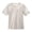 Champagne, variant on Women's Shimmery Metallic Short Sleeve Holographic Blouse Party Dancewear