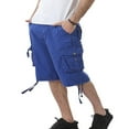 thumbnail image 3 of Button-Zipper Closure Cargo Shorts for Men with Pockets, 3 of 6