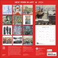 thumbnail image 2 of New York in Art 2024 Wall Calendar (Other), 2 of 4