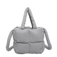 thumbnail image 1 of Pillow Shopper Bag Hobo Satchel Monedero Puffer Tote Ligero para Mujer, 1 of 9
