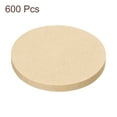thumbnail image 3 of Filtros de café desechables redondos Uxcell de 600 piezas, 58 mm, naturales para uso en casa y oficina con cafetera de goteo, 3 of 6