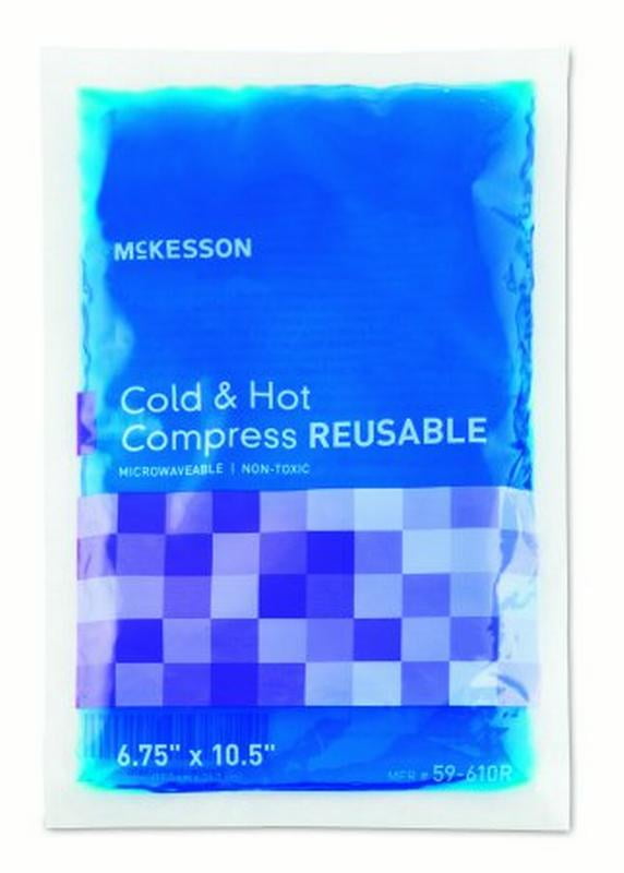 McKesson 78963600 Hot & Cold Pack Small Reusable 4.75 x 6 in