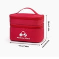 thumbnail image 3 of ZZHZGZ Canada Clearance Sale Rangement Vide Petit Voyage Compact Convient à Divers Scénarios Rouge, 3 of 6