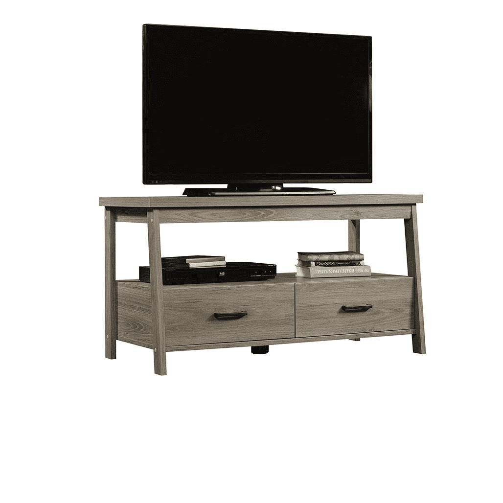 Mainstays Logan TV Stand for TVs up to 47", Rustic Oak ...