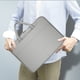 thumbnail image 4 of Bolsa De Almacenamiento De Tela Maletín delgado de poliéster beige para portátil,multicapa,para guardar tabletas y para reuniones de negocios (1 unidad) Rkxzt, 4 of 8