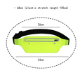 thumbnail image 2 of Riñonera impermeable para hombre y mujer, riñonera ajustable para correr, riñonera de bolsillo extensible de ajuste Delgado Adepaton CPB-DE-SSW1307-3, 2 of 5
