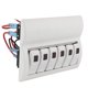 thumbnail image 2 of Disyuntor de Panel de interruptor basculante de 6 bandas con indicador LED para barco marino, yate, coche, RV, 2 of 5