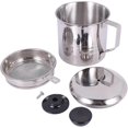 thumbnail image 5 of Stainless Steel Oil Storage Can with Fine Mesh Strainer - 1.5 Quart Capacity, Ideal for Frying Oil and Cooking Grease Storage G, 5 of 5
