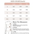 thumbnail image 6 of INSPIRE CHIC Women's Maternity Denim Shorts A-Line Adjustable Waist Over Belly Postpartum Summer Pregnancy Jeans Shorts XL Blue, 6 of 6