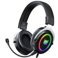 thumbnail image 1 of ONIKUMA X10 Gaming Headset 3.5mm Micrófono con cable Auriculares para juegos Micrófono para computadora portátil, Negro Plata Scienceny EL000482-02B, 1 of 2