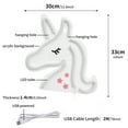 thumbnail image 5 of DONGPAI Unicorn Neon Light LED Neon Sign, Battery Powered Neon Light Wall Art Decoration for Bar Bedroom Kids Boys Girls Room Party, 5 of 6