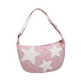 thumbnail image 3 of Bolso bandolera jinwen para mujer Rosa con cierre de cremallera, 3 of 8