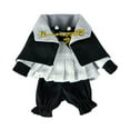 thumbnail image 3 of Ropa para muñecas, disfraz para niños, juguete encantador para muñeca, conjunto de camiseta y pantalones a escala 1/12, accesorio para muñeca bebé, ve negro, 3 of 10